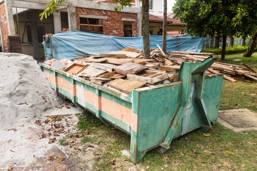 Clean streets in Euston with efficient waste removal services