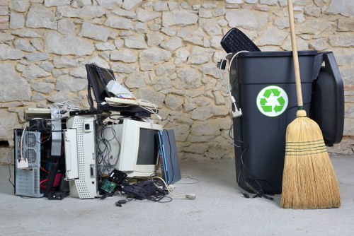 Eco-friendly flat clearance practices in Euston